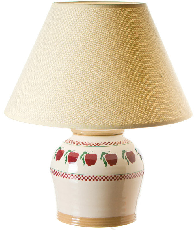 Our superb 7" lamps collection from NicholasMosse.com, handcrafted Irish spongeware pottery from Kilkenny
