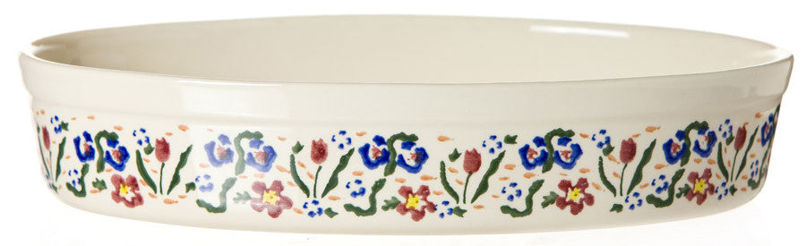 Our superb Medium Oval Oven Dish collection from NicholasMosse.com, handcrafted Irish spongeware pottery from Kilkenny