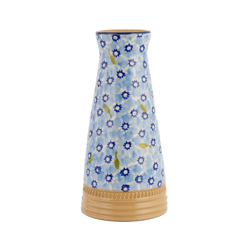 Small Tapered Vase Lawn Light Blue Nicholas Mosse Pottery handcrafted spongeware Ireland