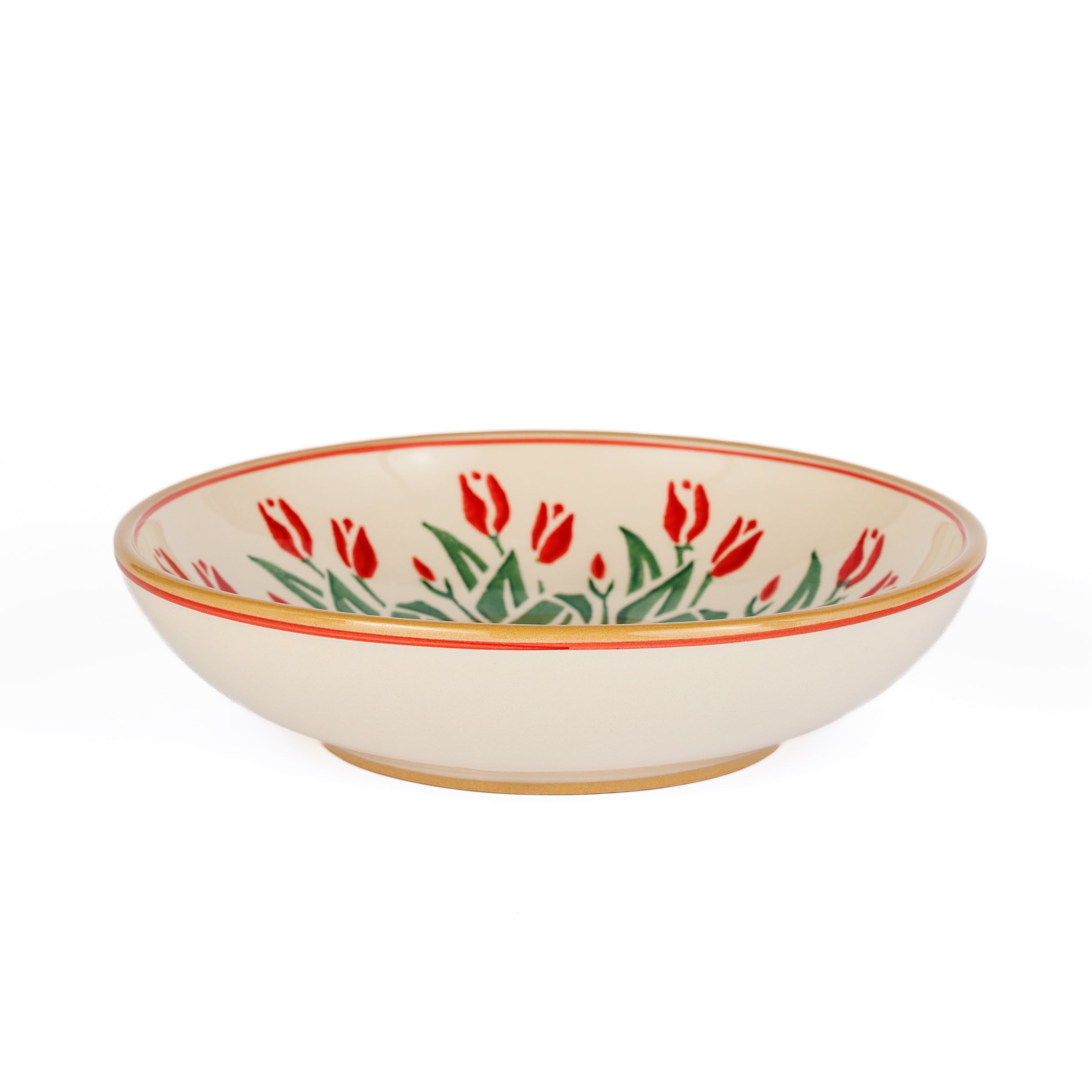 Everyday Bowl Red Blooms|Handmade Irish Design| NicholasMosse.com