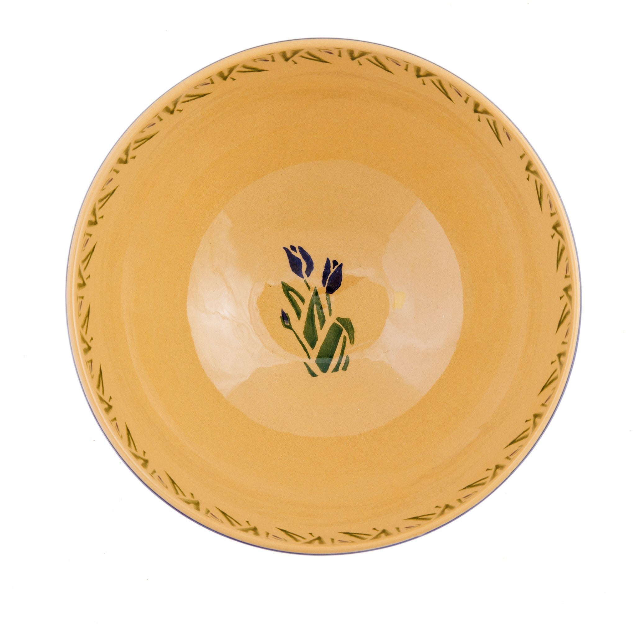 Large Bowl Blue Blooms | NicholasMosse.com