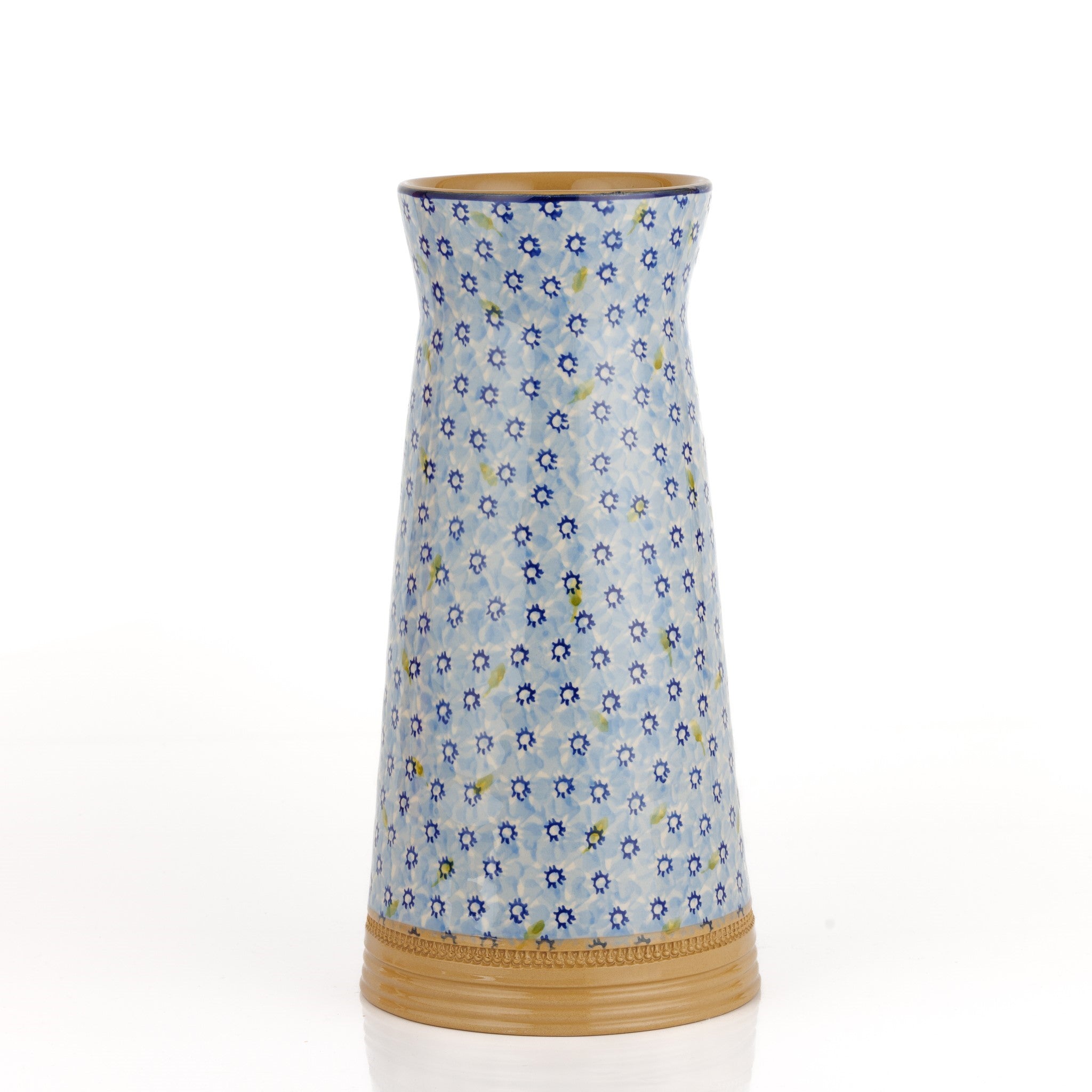 Large Tapered Vase Light Blue Lawn | NicholasMosse.com