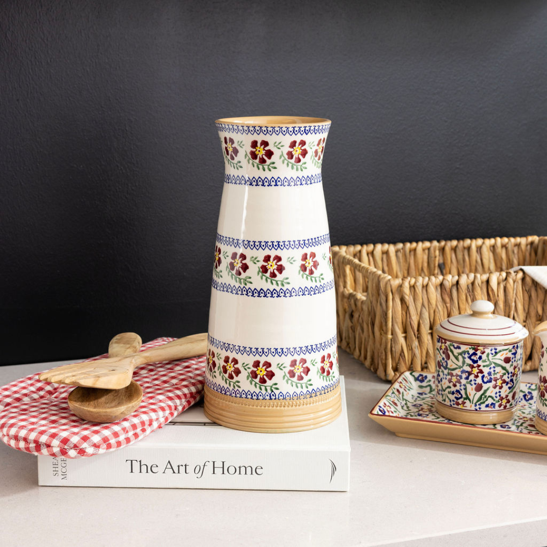 Large Tapered Vase Old Rose | NicholasMosse.com
