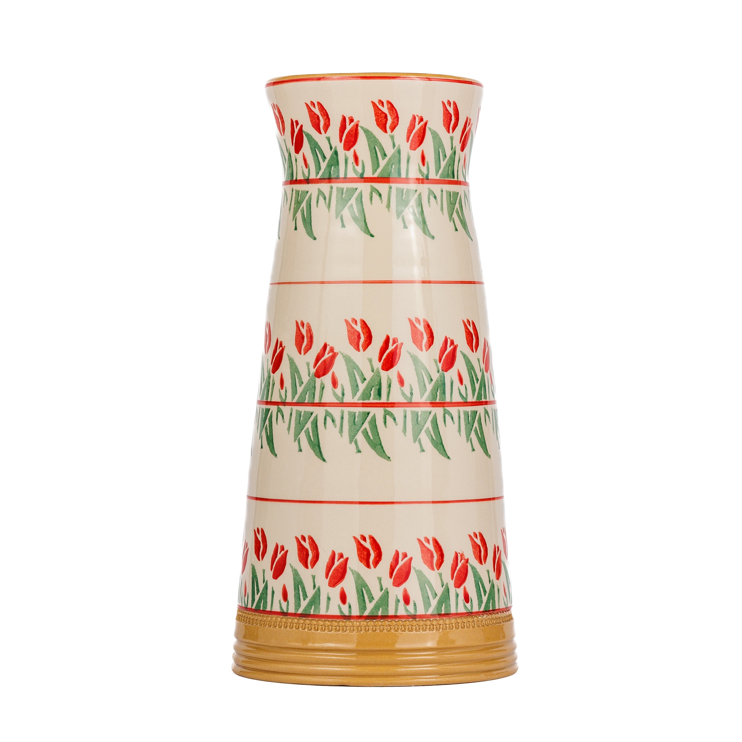 Large Tapered Vase Red Blooms | NicholasMosse.com