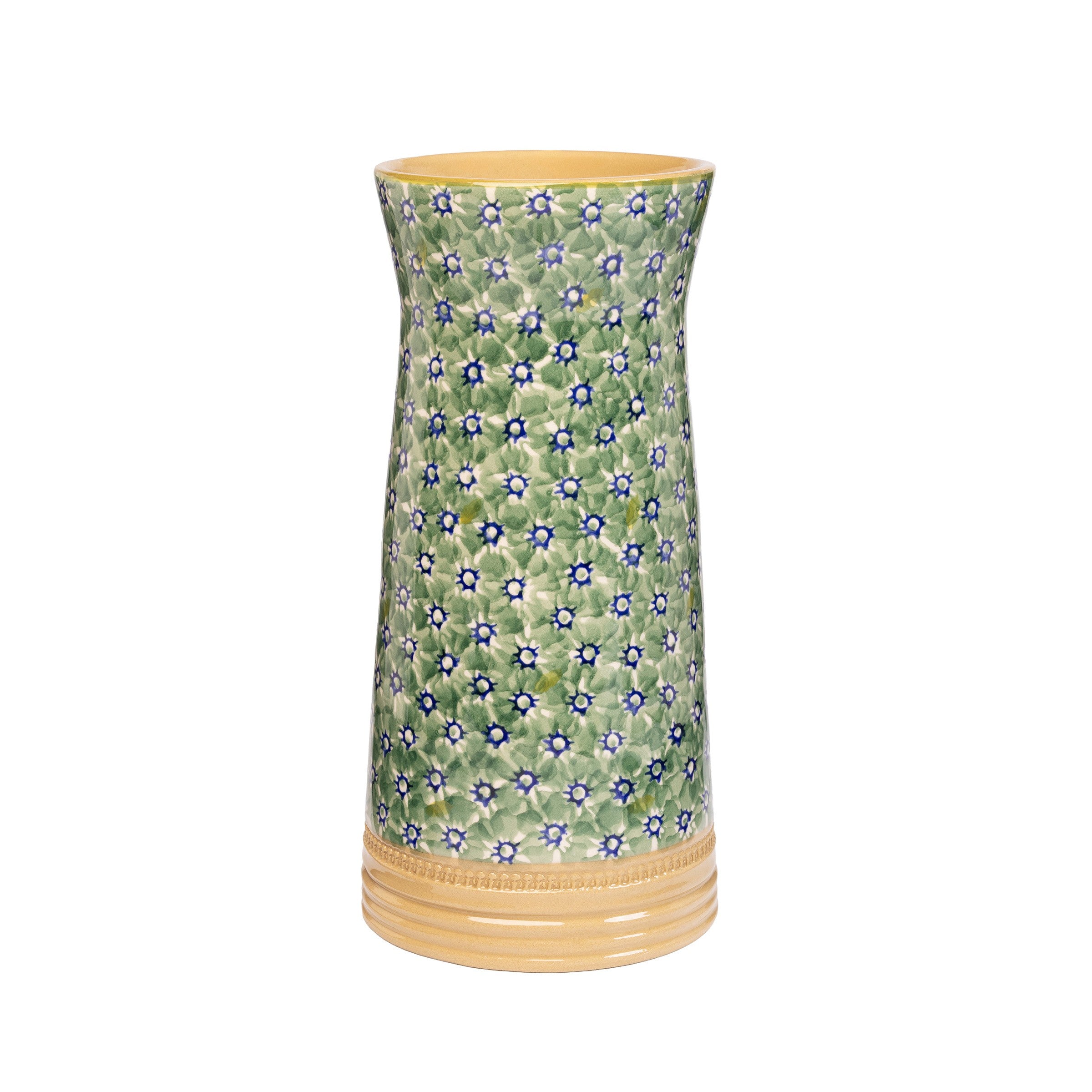 Medium Tapered Vase Lawn Green Nicholas Mosse Pottery Ireland