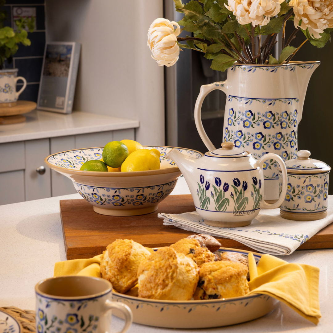 Pasta Server Forget Me Not | NicholasMosse.com