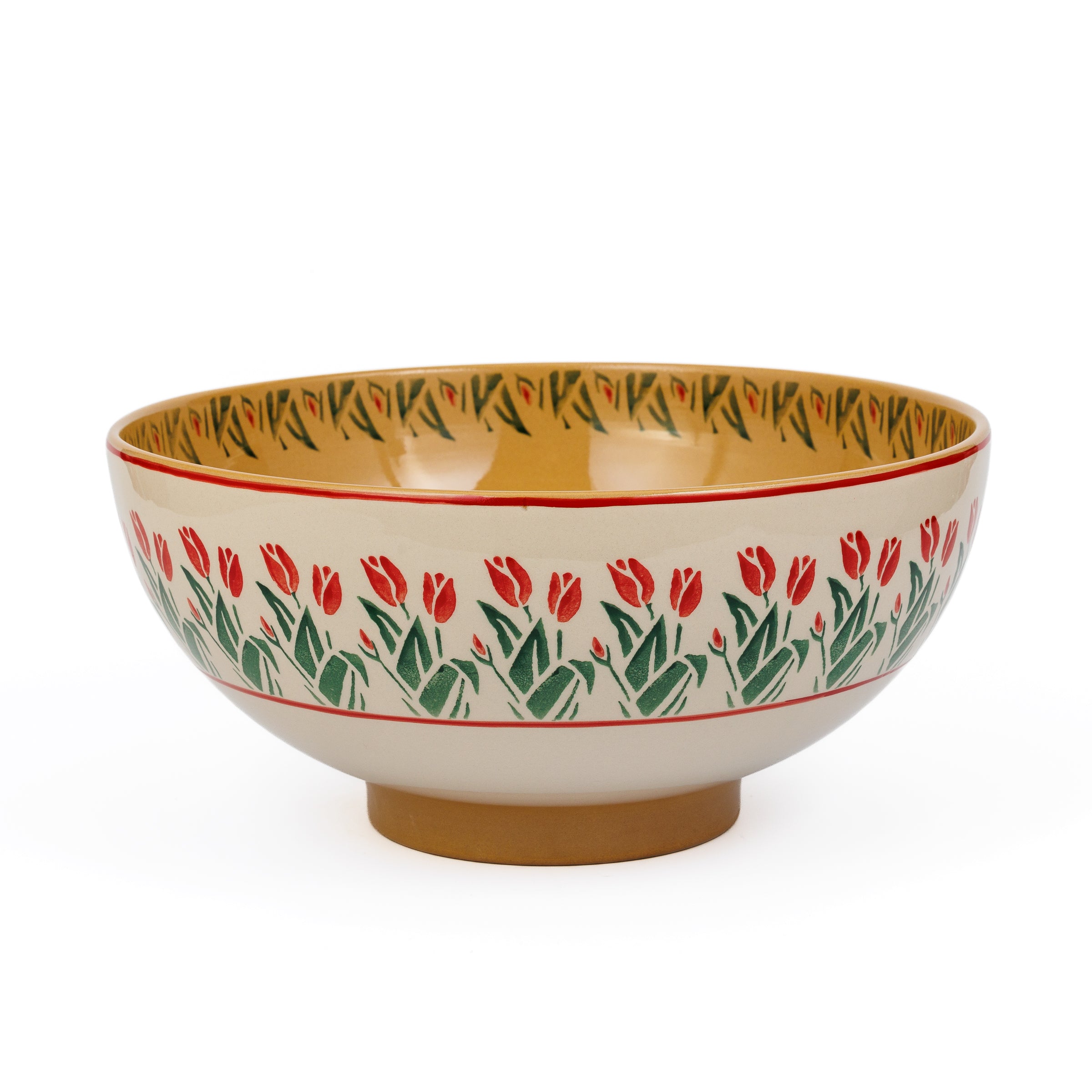 Salad Bowl Red Blooms | NicholasMosse.com