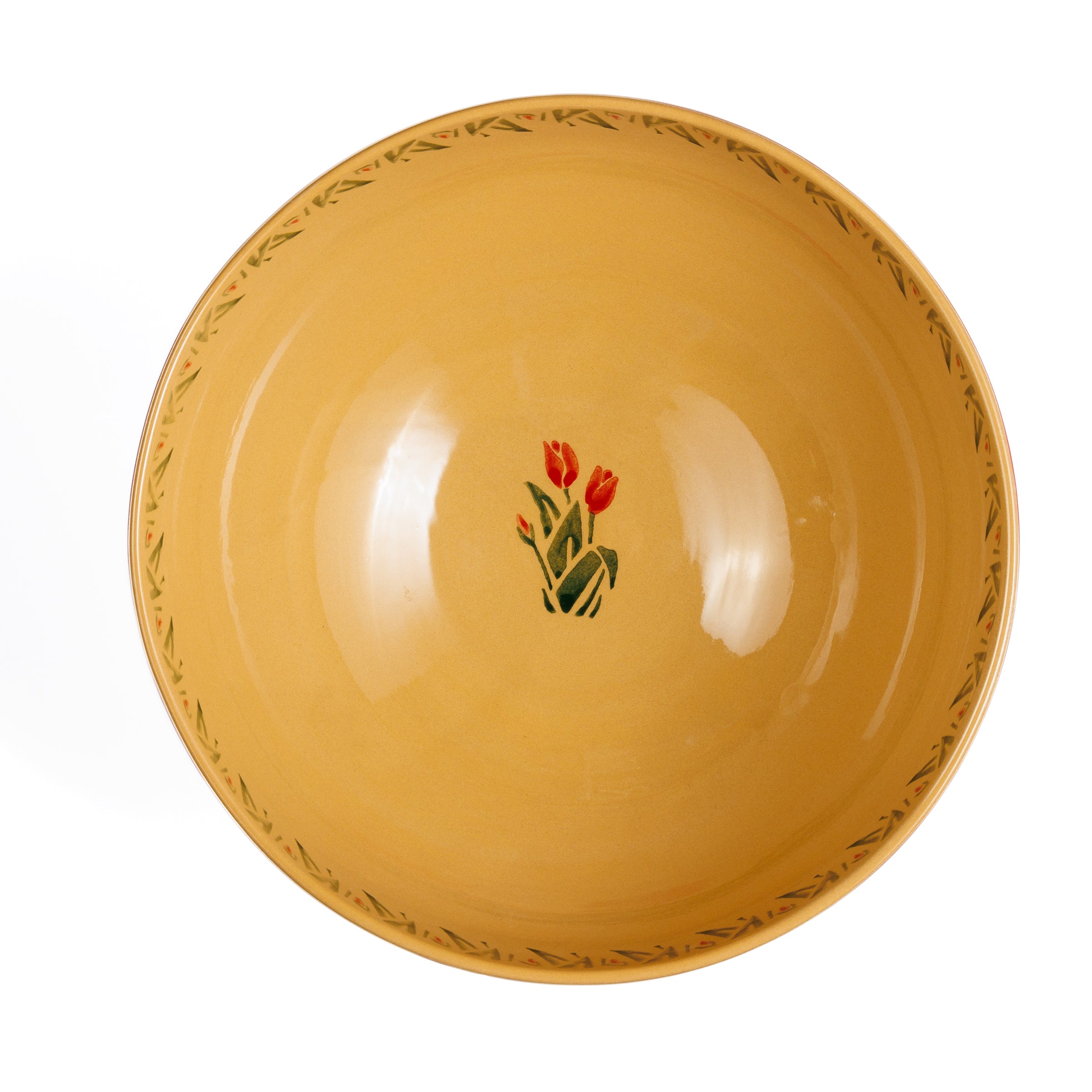 Salad Bowl Red Blooms | NicholasMosse.com