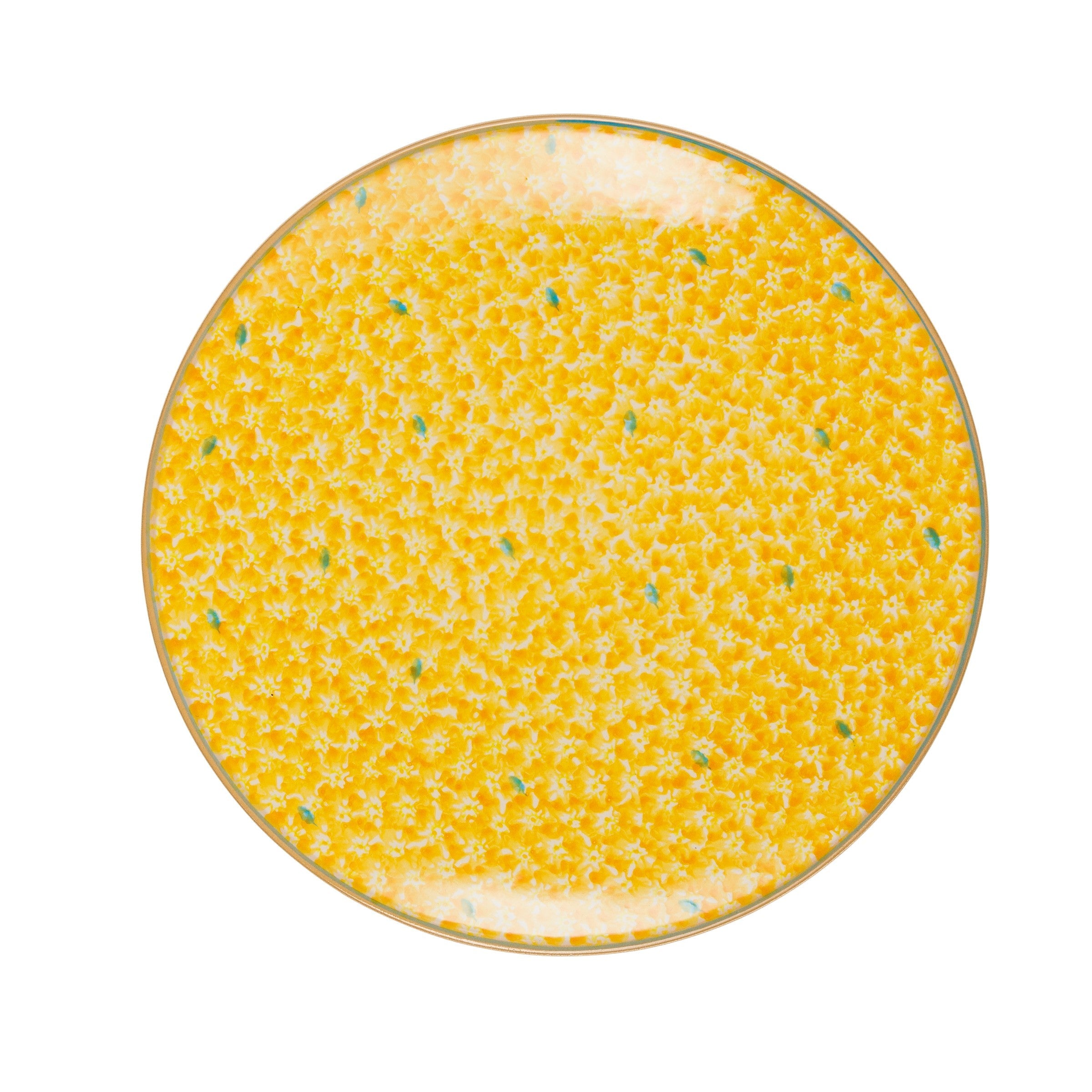 Shallow Dish Lawn Yellow| Handcrafted Irish Pottery | Nicholas Mosse