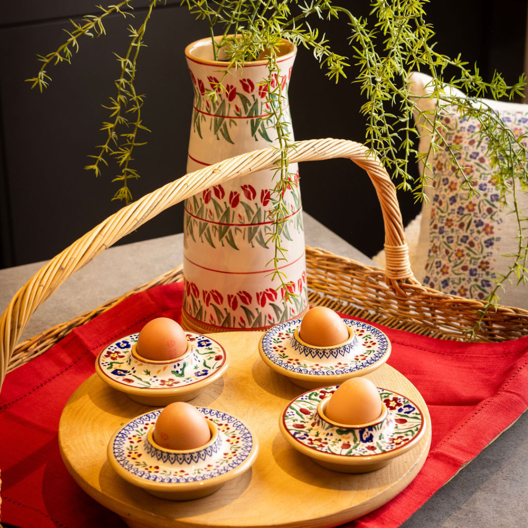 Stackable Eggcup Old Rose | NicholasMosse.com