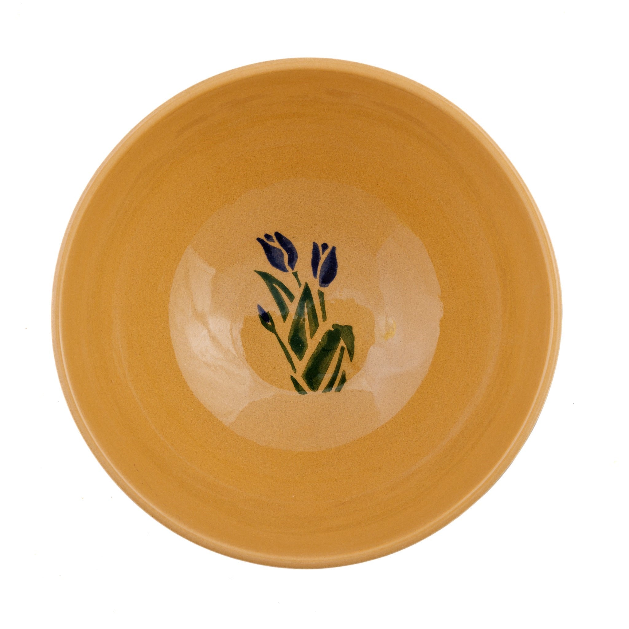 Vegetable Bowl Blue Blooms