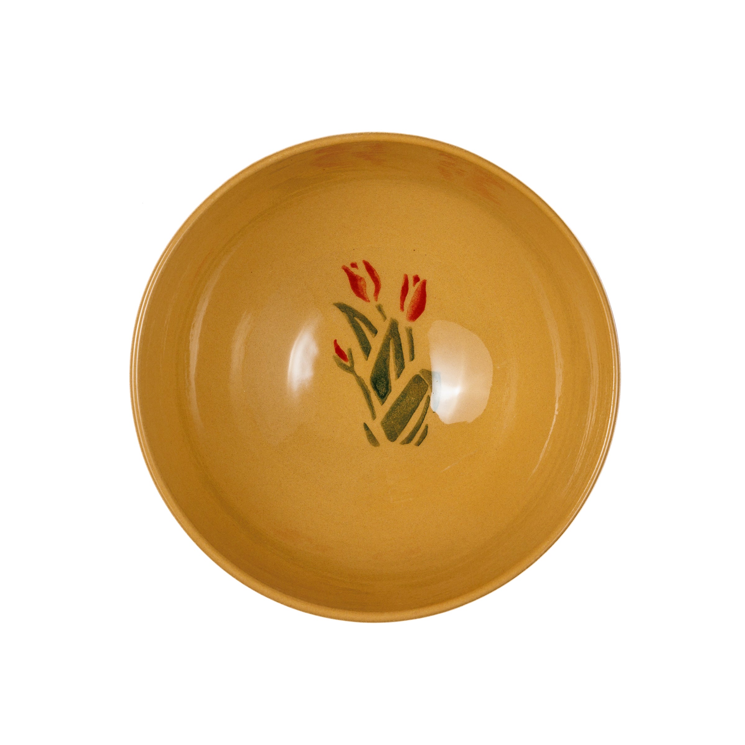 Vegetable Bowl Red Blooms|Handcrafted Irish Design |NicholasMosse.com