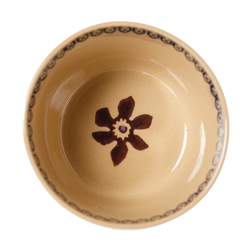 Custard Cup Clematis spongeware pottery by Nicholas Mosse, Ireland - Handmade Irish Craft - nicholasmosse.com