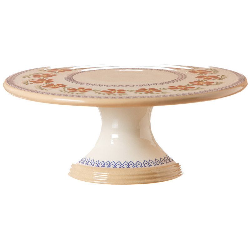 Footed cake plate best sale