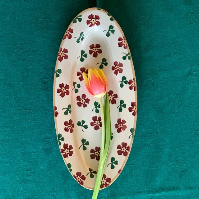 Narrow Plate Irish Rose | NicholasMosse.com