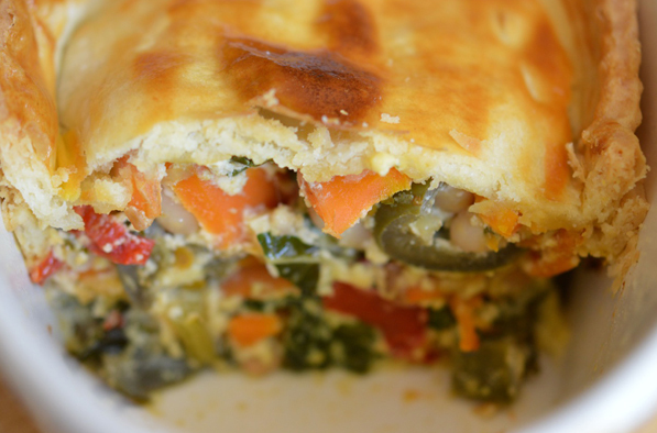 MULTI-MINI VEGGIE PIE