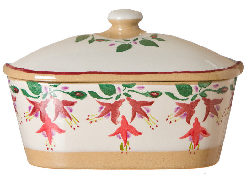 Our superb Covered Butter Dish collection from NicholasMosse.com, handcrafted Irish spongeware pottery from Kilkenny