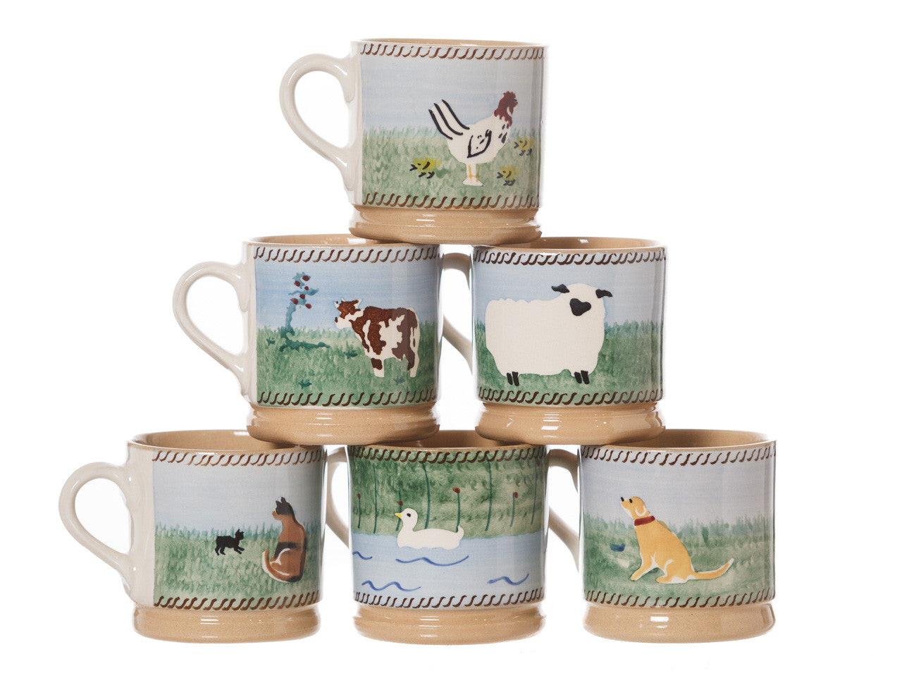 Our superb Under €250 collection from NicholasMosse.com, handcrafted Irish spongeware pottery from Kilkenny