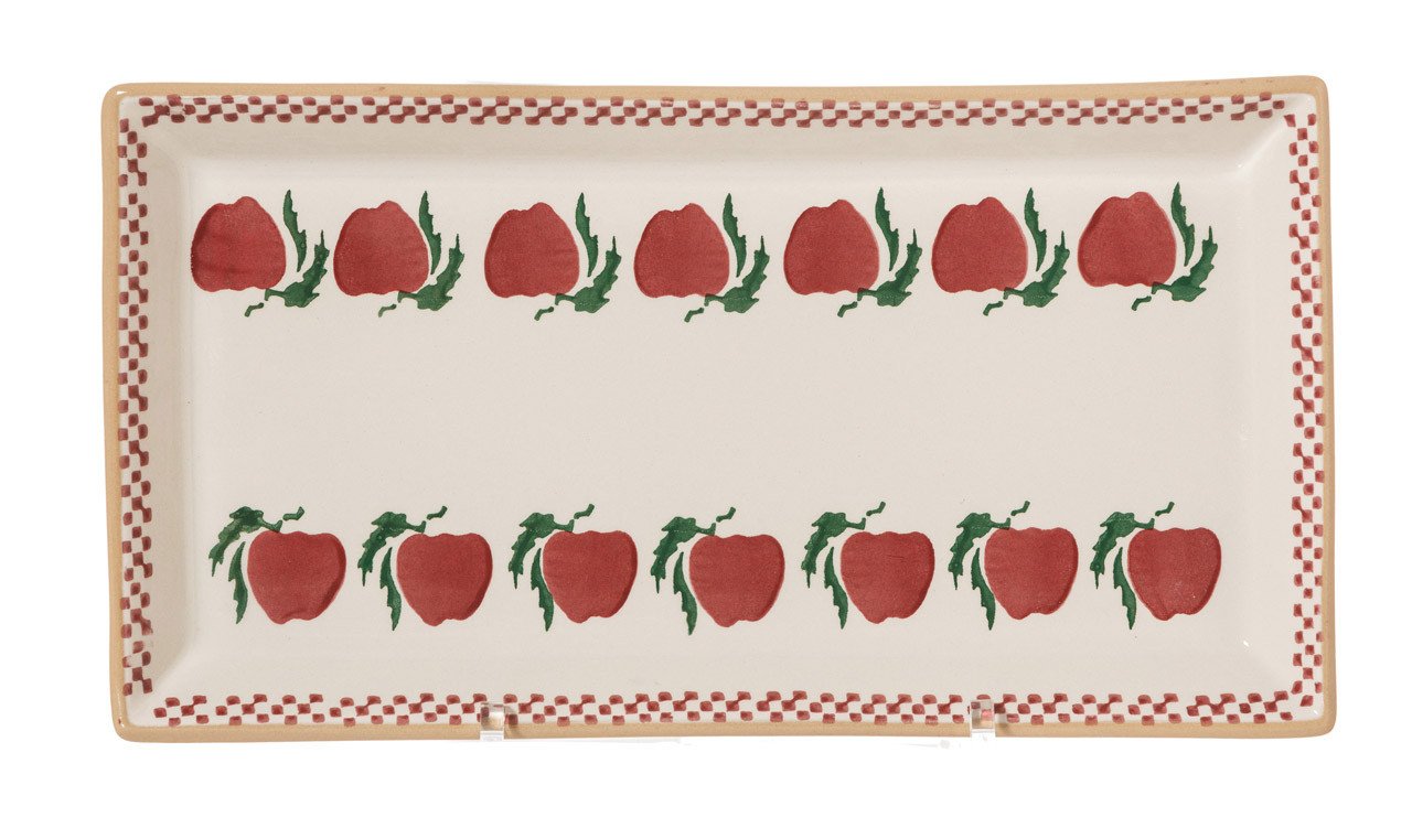 Our superb Large Rectangular Plates collection from NicholasMosse.com, handcrafted Irish spongeware pottery from Kilkenny