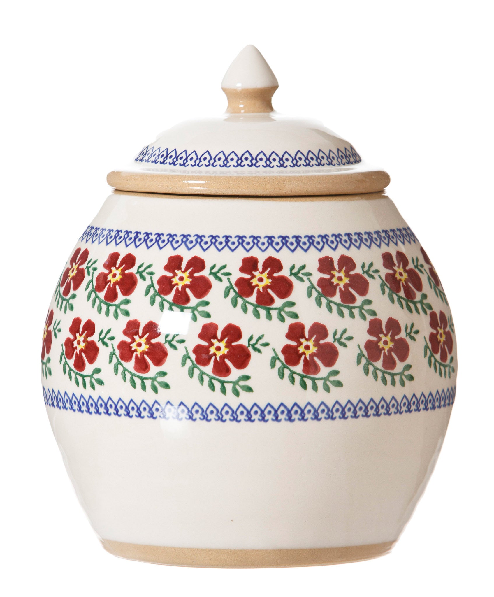 Our superb Cookie Jars collection from NicholasMosse.com, handcrafted Irish spongeware pottery from Kilkenny