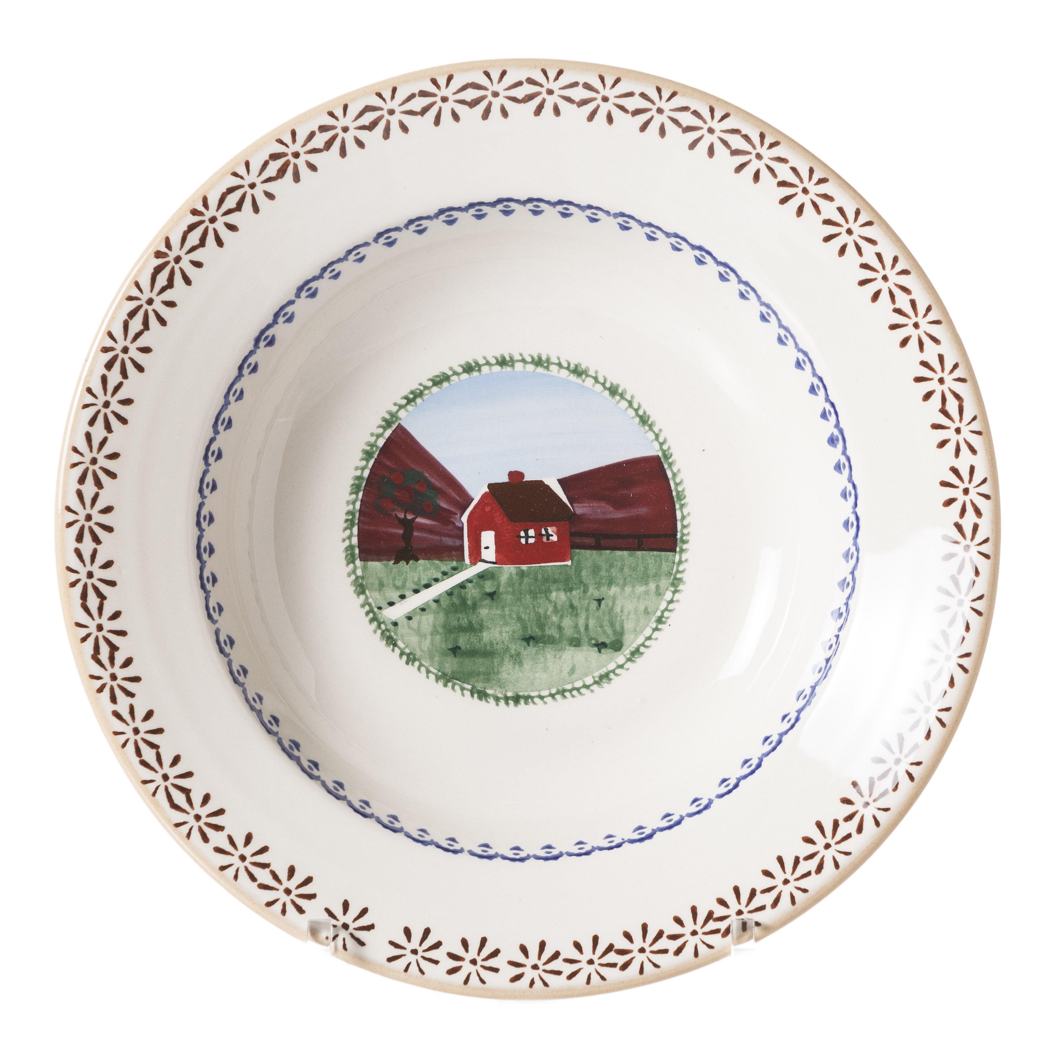 Our superb Pasta Bowls collection from NicholasMosse.com, handcrafted Irish spongeware pottery from Kilkenny