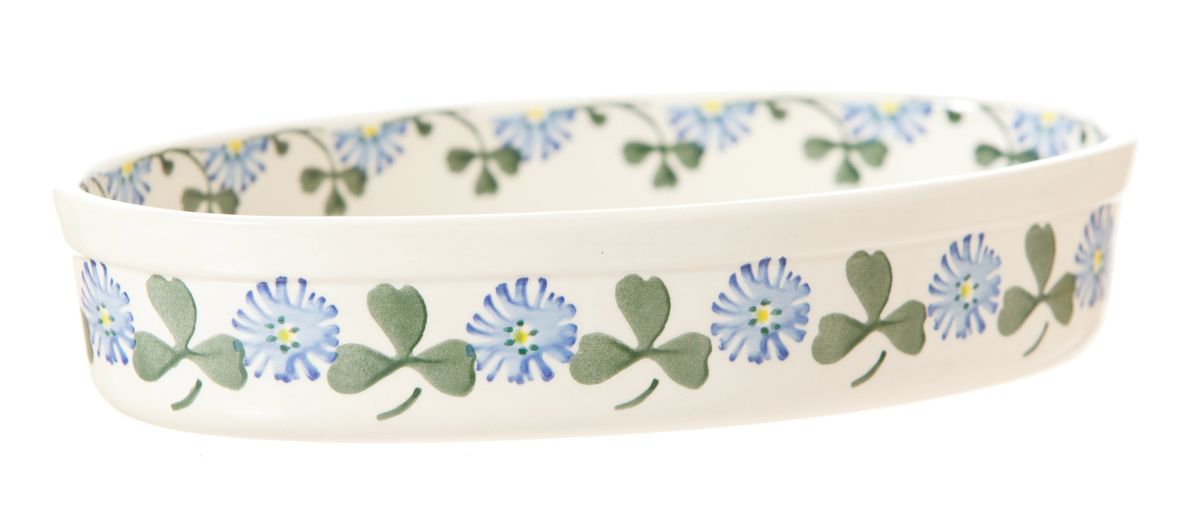 Our superb Small Oval Oven Dish collection from NicholasMosse.com, handcrafted Irish spongeware pottery from Kilkenny