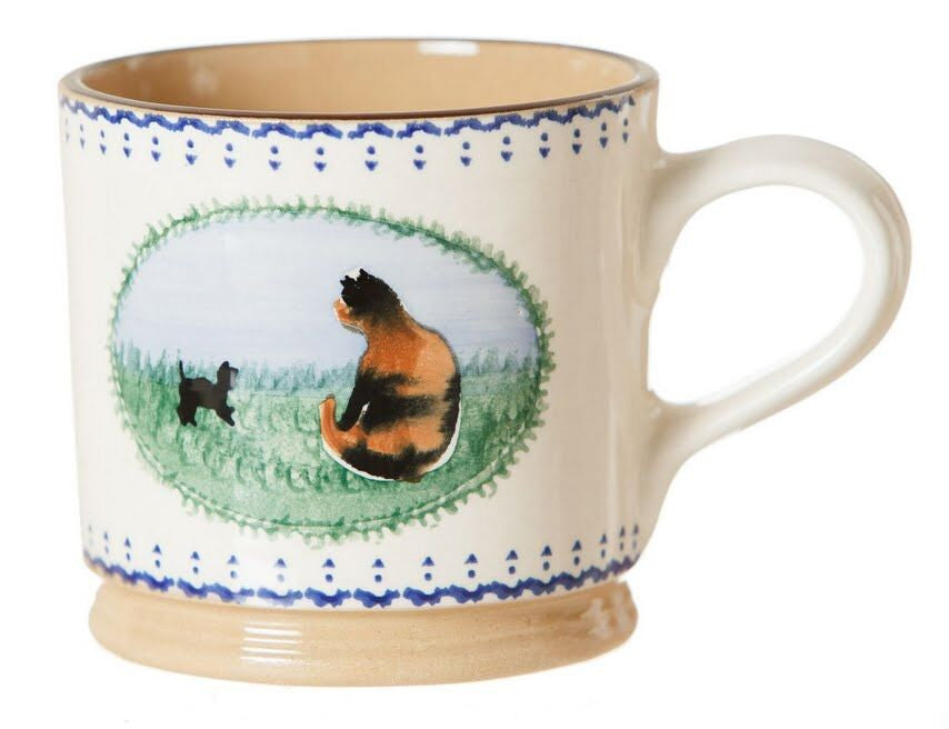 Our superb Cat collection from NicholasMosse.com, handcrafted Irish spongeware pottery from Kilkenny