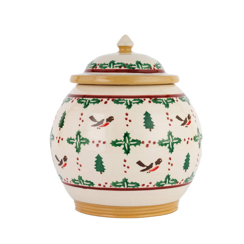 Cookie Jar Winter Robin handmade Irish design Nicholas Mosse Pottery Ireland