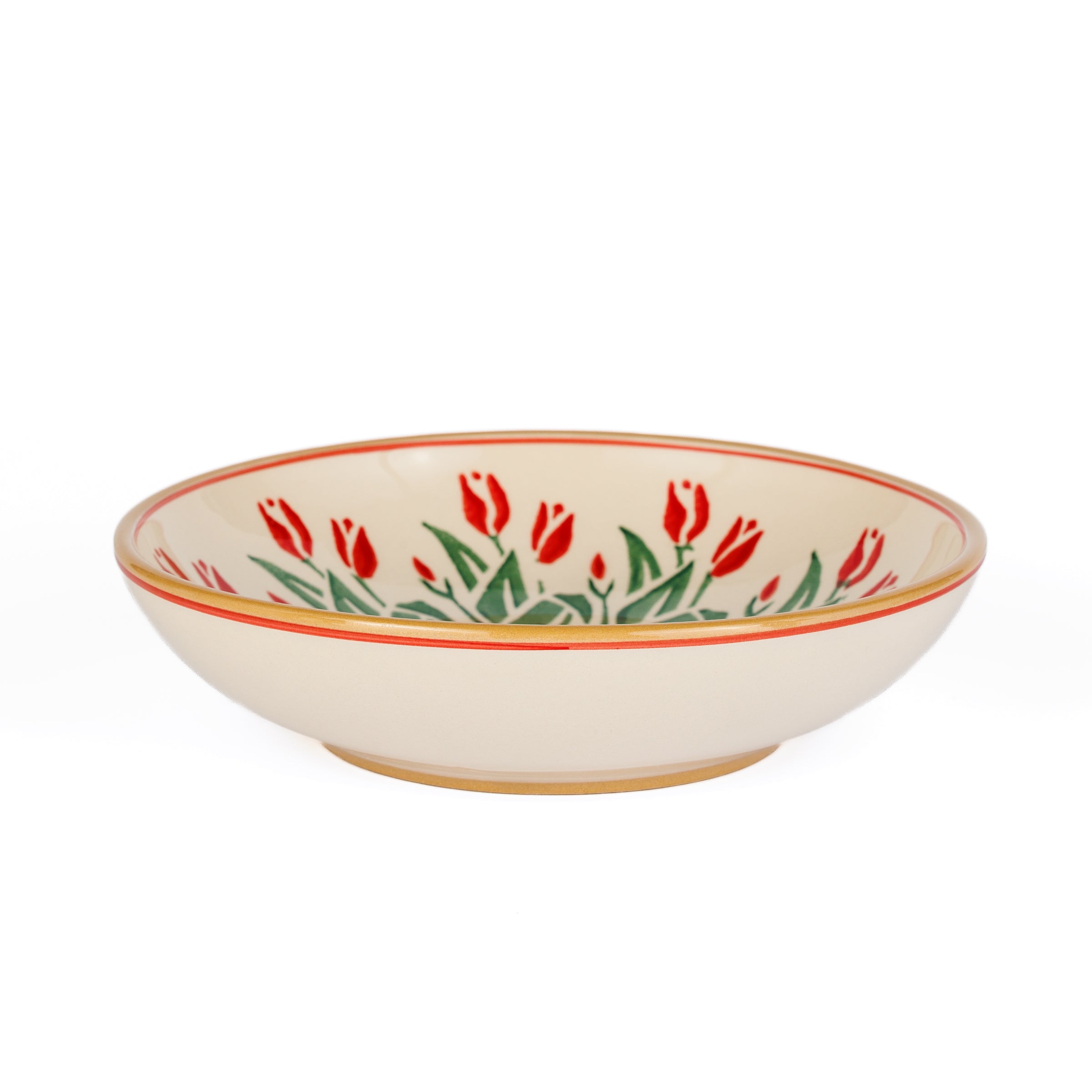 Everyday Bowl Red Blooms beautifully designed handcrafted in Nicholas Mosse Pottery Ireland