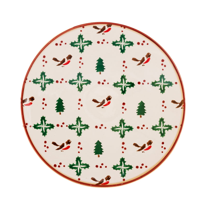 Everyday Plate Winter Robin handmade Irish design by Nicholas Mosse Pottery Ireland