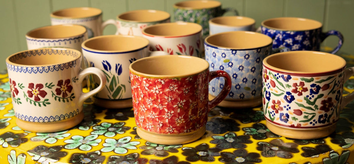 Large Mugs handmade Irish design by Nicholas Mosse pottery