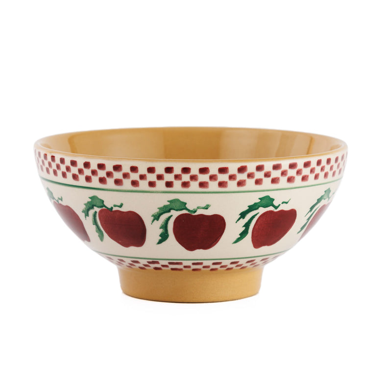 Medium Bowl Apple handcrafted spongeware by Nicholas Mosse Pottery Ireland