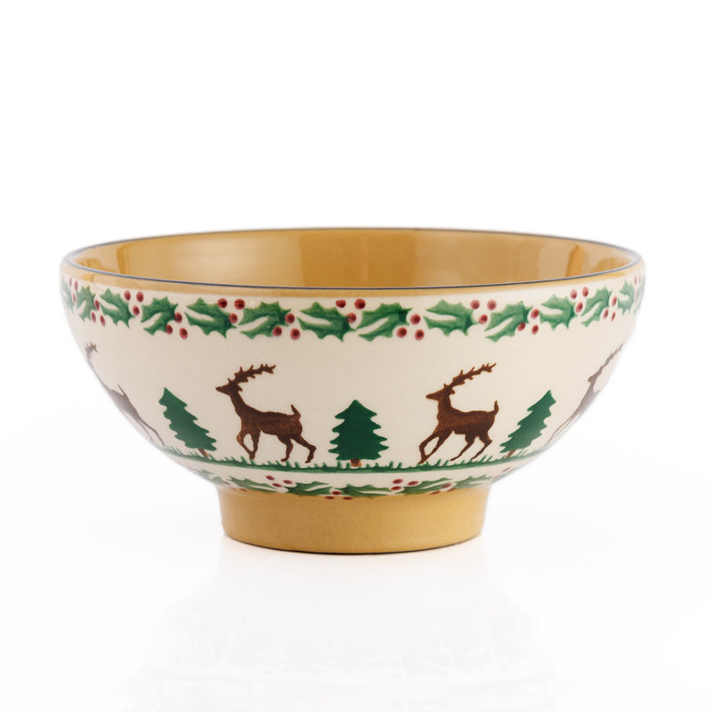 Medium Bowl Reindeer handmade Irish Design by Nicholas Mosse Pottery Ireland
