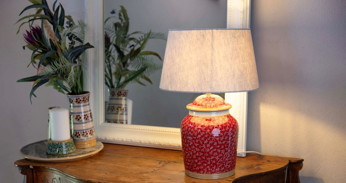 Hanmade Lamps handcrafted Irish design by Nicholas Mosse Pottery Ireland