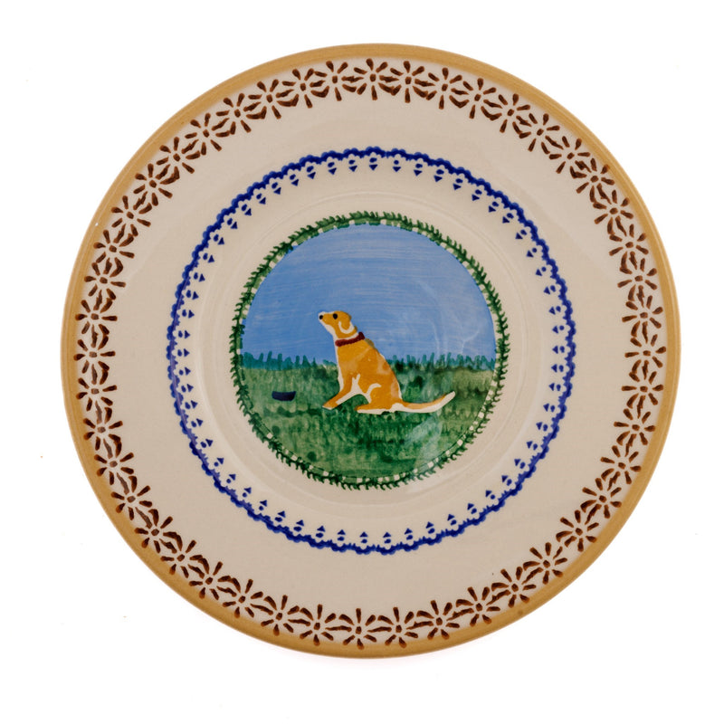 Side Plate Dog handmade Irish design Nicholas Mosse Pottery Ireland