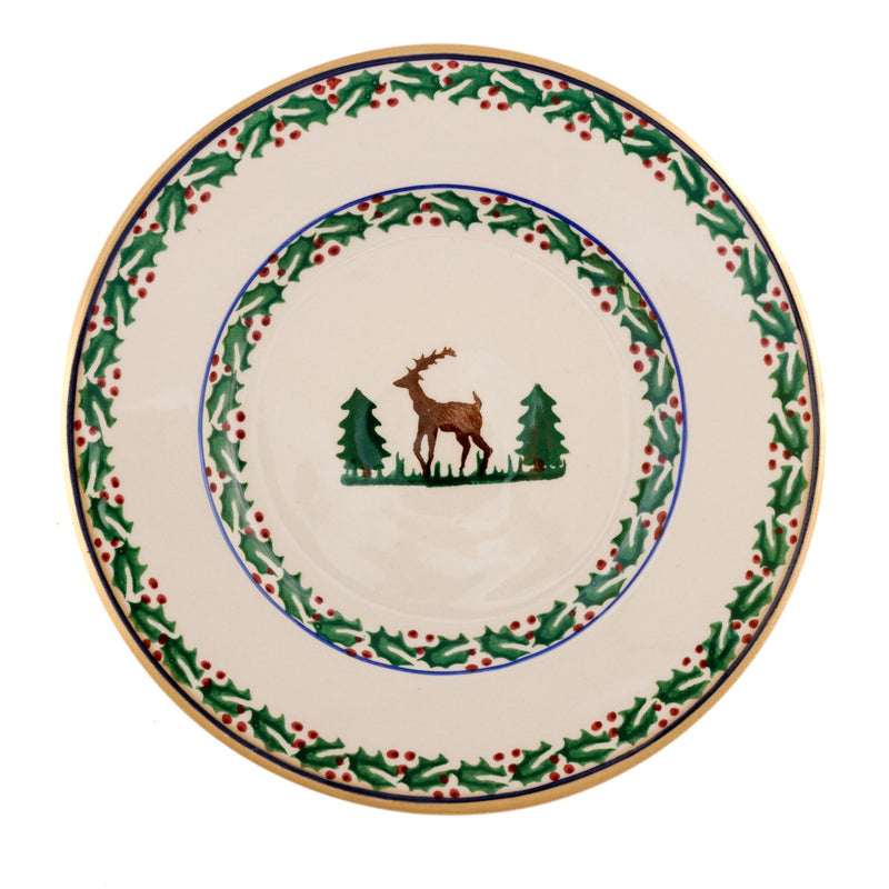 Side Plate Reindeer handmade Irish design Nicholas Mosse Pottery Ireland