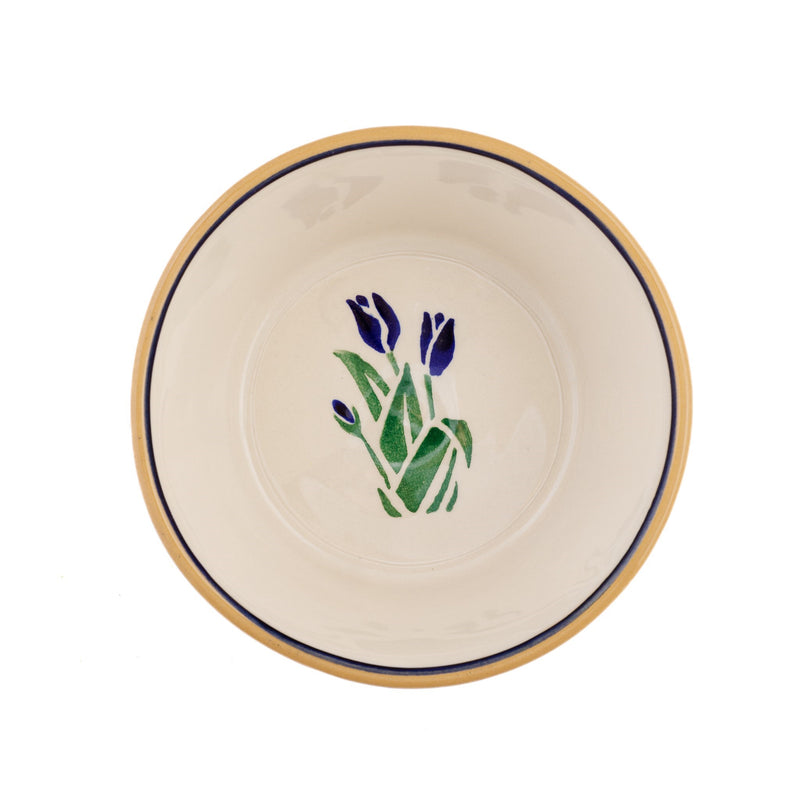 Small Angled Bowl Inside View handcrafted spongeware by Nicholas Mosse Pottery Ireland