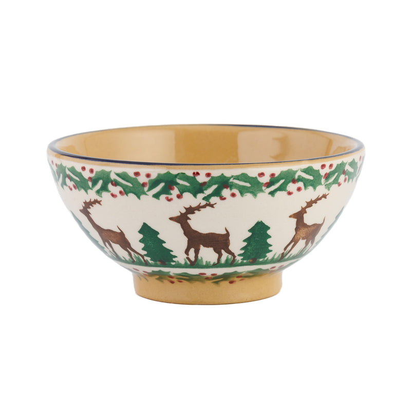 Small Bowl Reindeer handmade Irish design by Nicholas Mosse Pottery Ireland