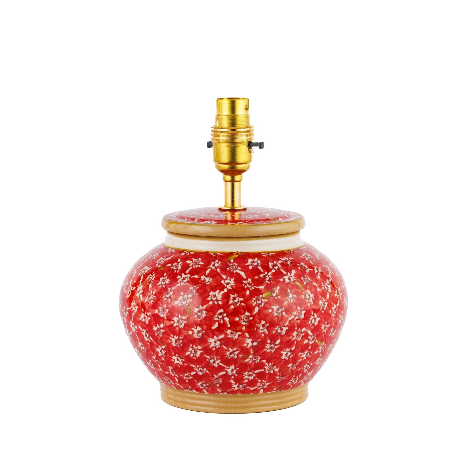5" Lamp Base | Lawn Red
