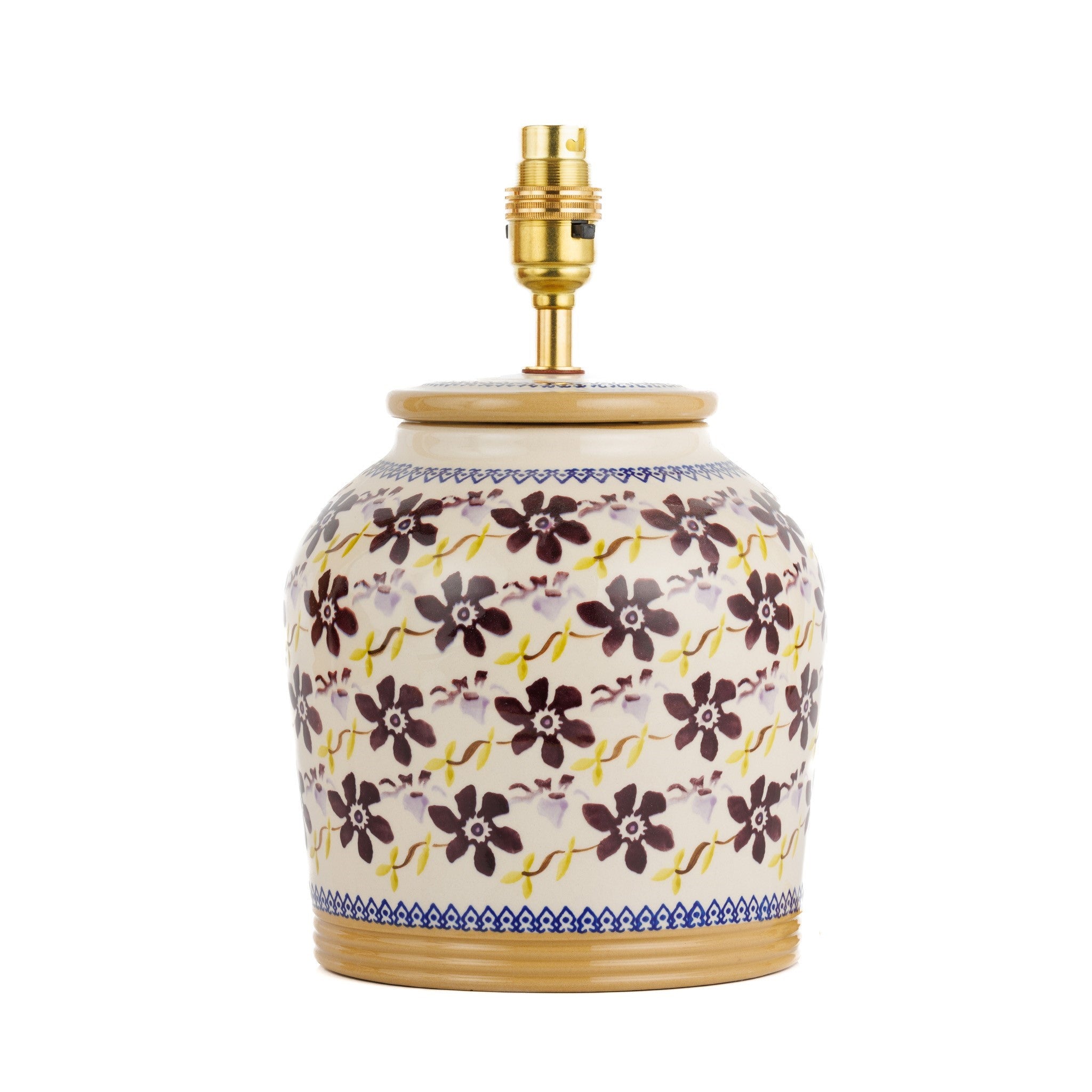 7" Lamp Clematis Base Only | NicholasMosse.com