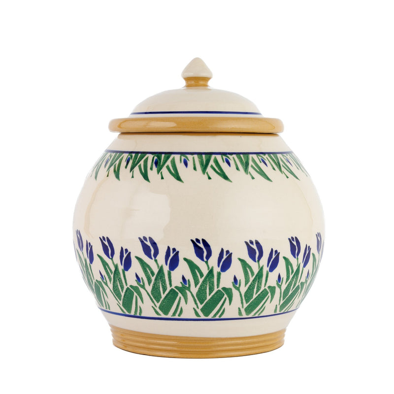 Cookie Jar Blue Blooms | NicholasMosse.com