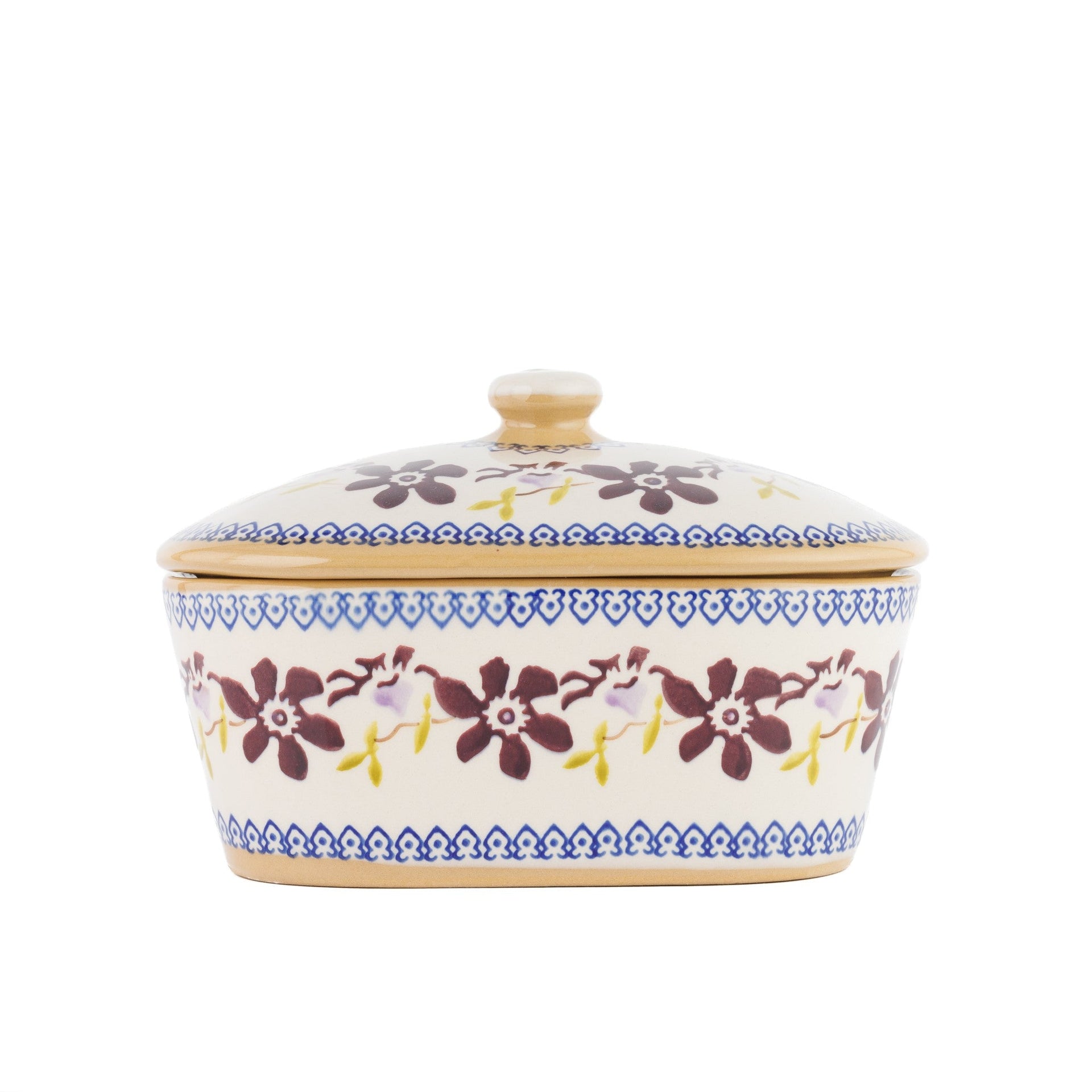 Nicholas Mosse Covered Butterdish | Clematis