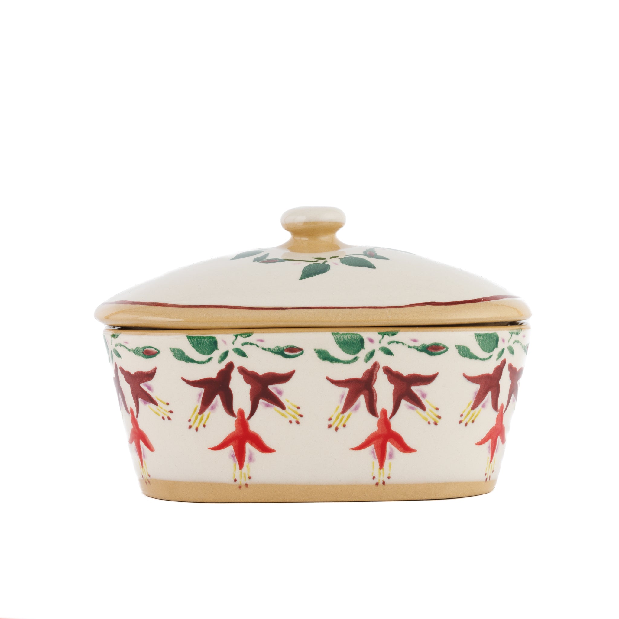 Covered Butterdish Fuchsia | NicholasMosse.com