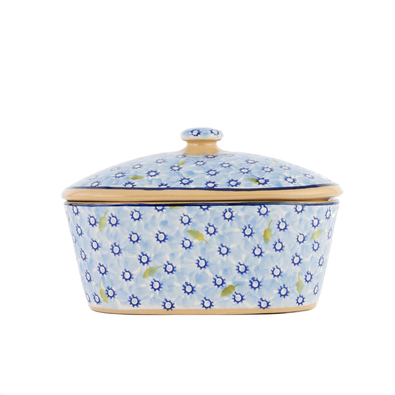 Covered Butterdish Lawn Light Blue | NicholasMosse.com