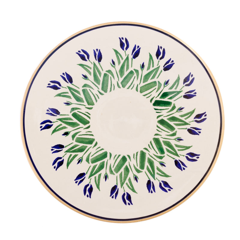 Everyday Plate Blue Blooms | NicholasMosse.com