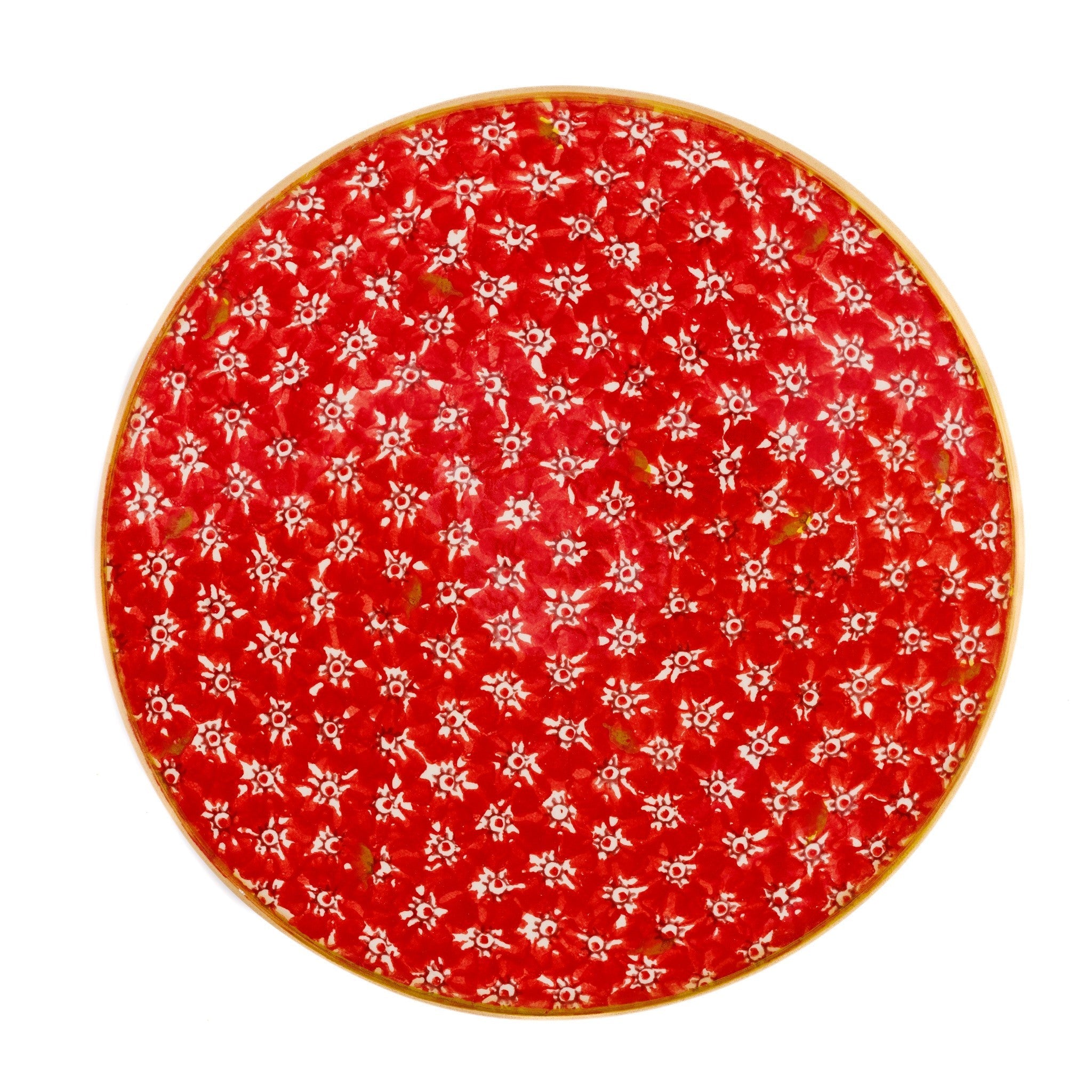 Everyday Plate Lawn Red | NicholasMosse.com