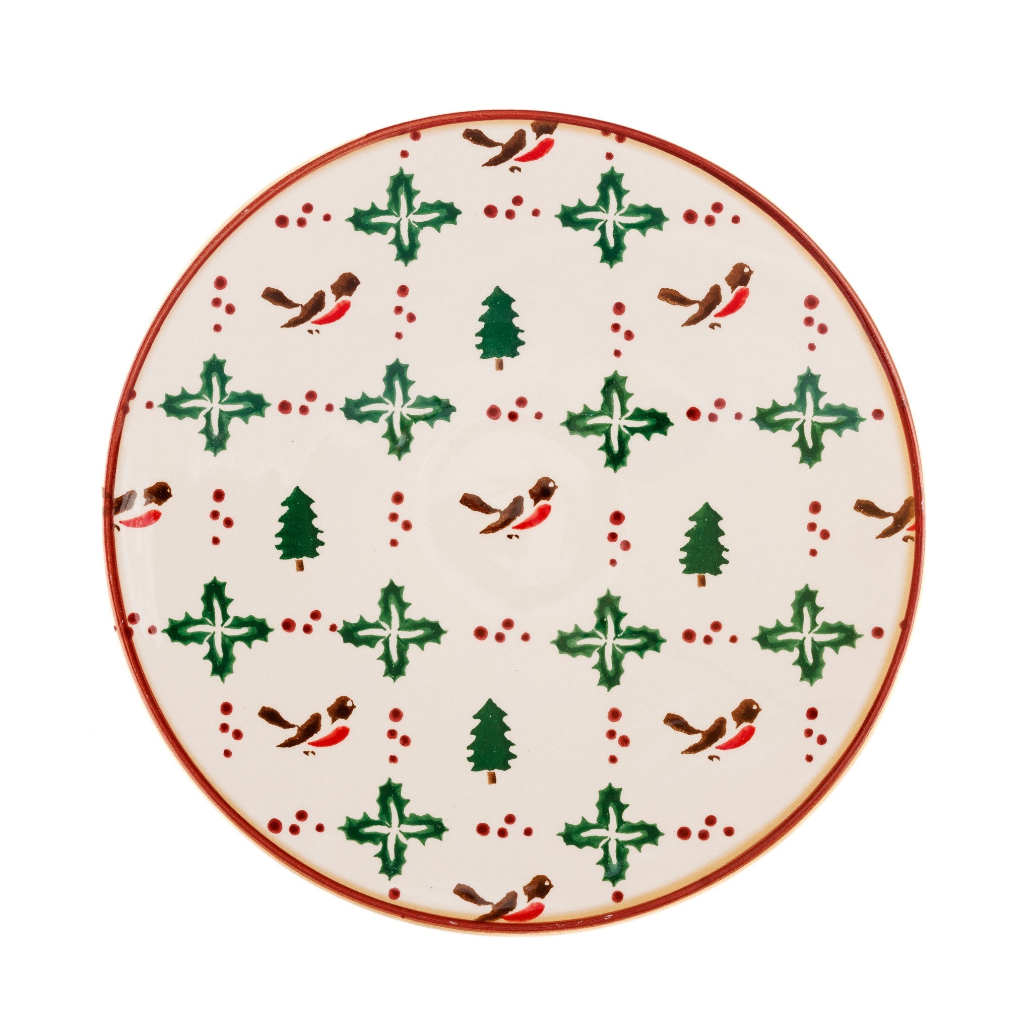 Everyday Plate Winter Robin | NicholasMosse.com