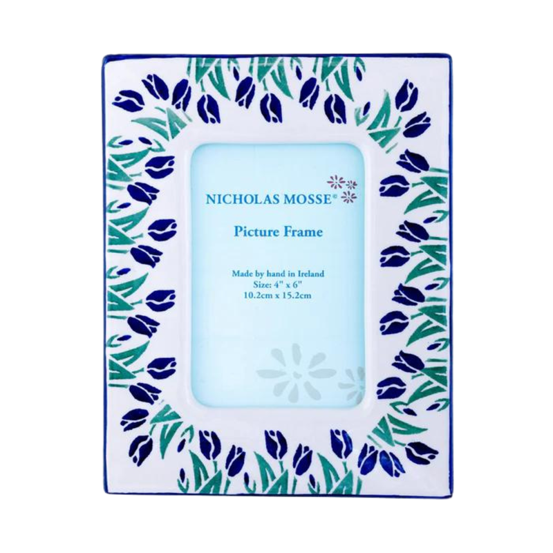  Frame Blue Blooms| NicholasMosse.com