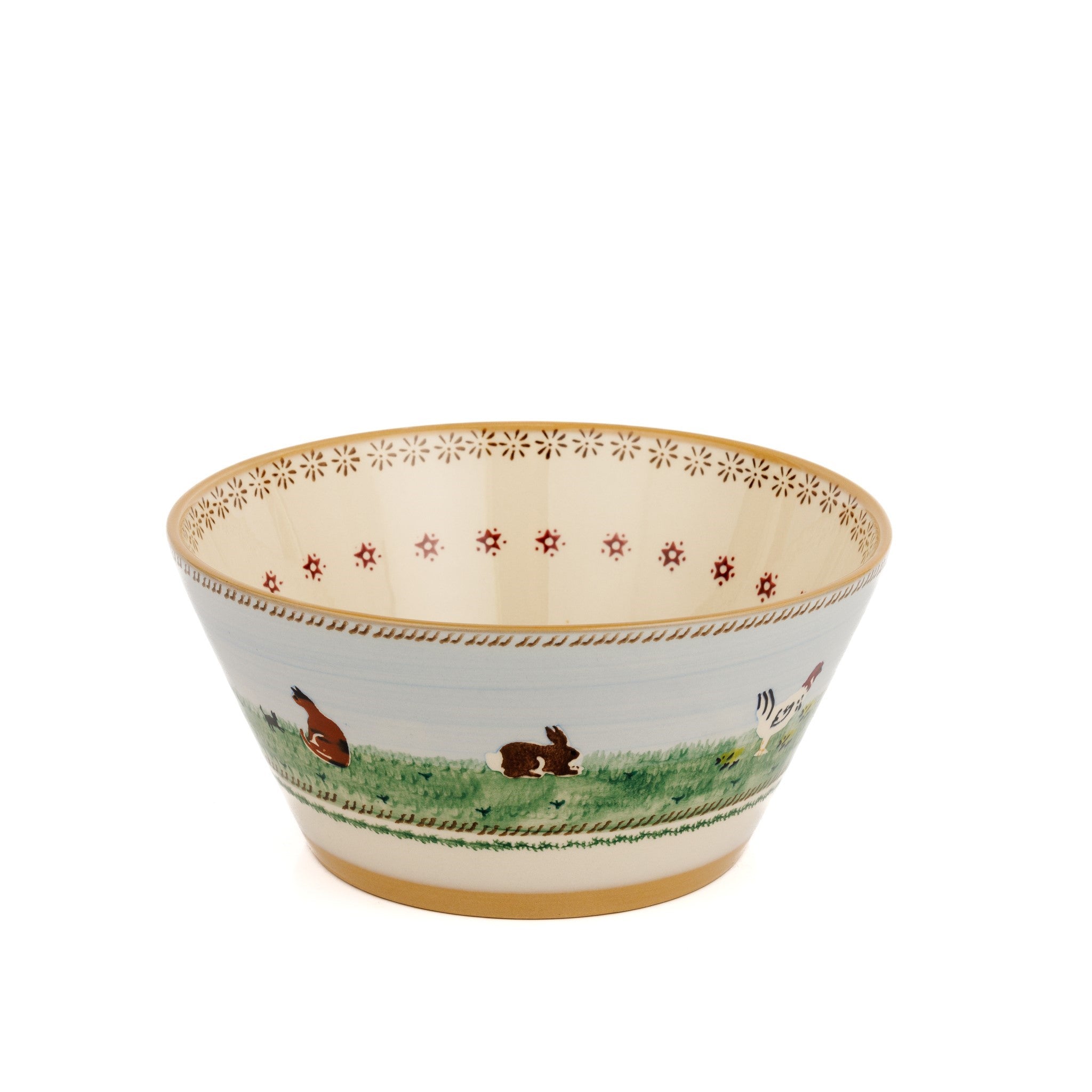 Large Angled Bowl Assorted Landscape | NicholasMosse.com