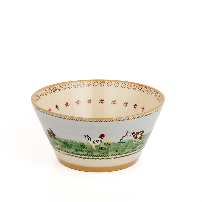 Large Angled Bowl Assorted Landscape | NicholasMosse.com